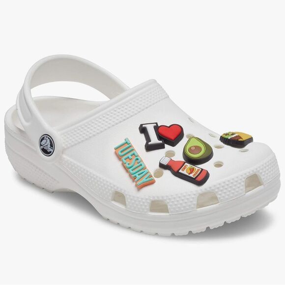Crocs Taco Tuesday Jibbitz, 5 Pieces, NWT - Picture 2 of 4